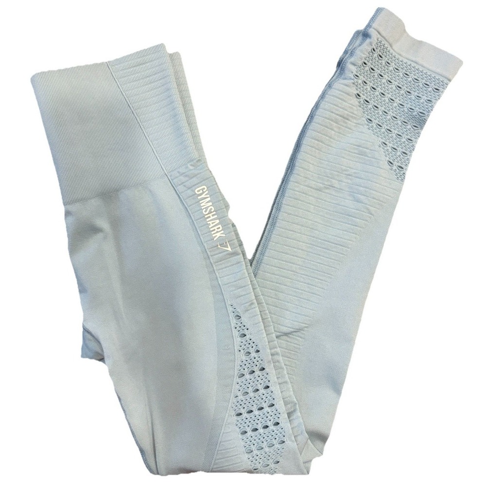 Gymshark Training Leggings Womens Size Small Baby Blue
